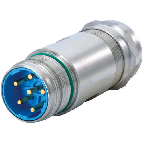Connettore di alimentazione elettrica - 7.564 series - HUMMEL - DIN / circolare / a presa