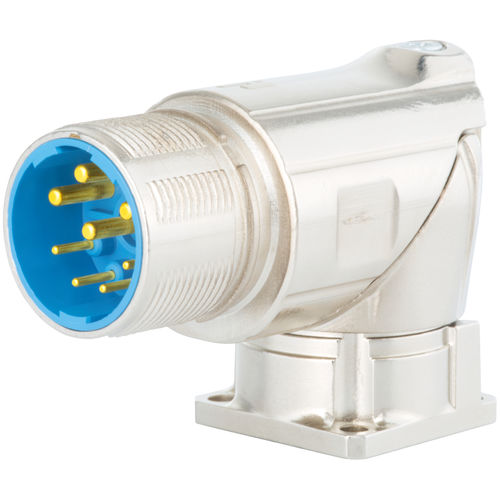 Connettore ibrido - 7.639.000.000 - HUMMEL - DIN / a gomito / circolare