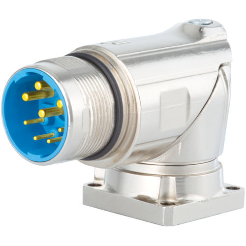 Connettore ibrido - 7.639.100.000 - HUMMEL - circolare / a presa / con flangia