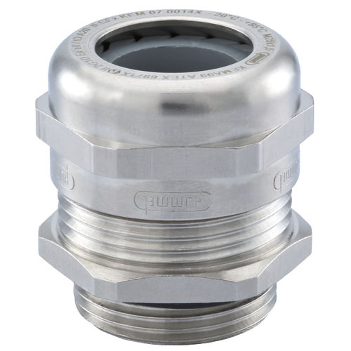 Pressacavo in poliammide - HSK-M-EMC-Ex - HUMMEL - in ottone nichelato / IP68 / IP69K