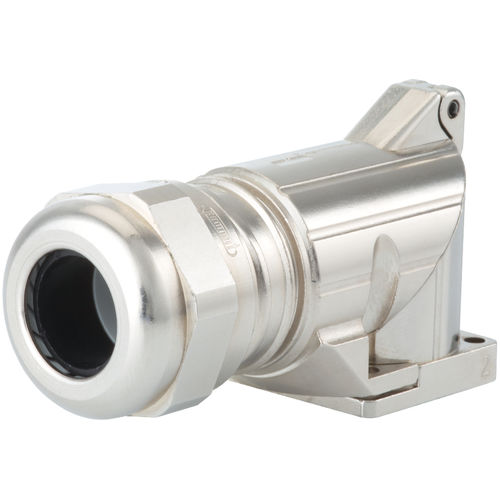Pressacavo in ottone nichelato - HSK-M-W - HUMMEL - in poliammide / in gomma nitrile (NBR) / IP68