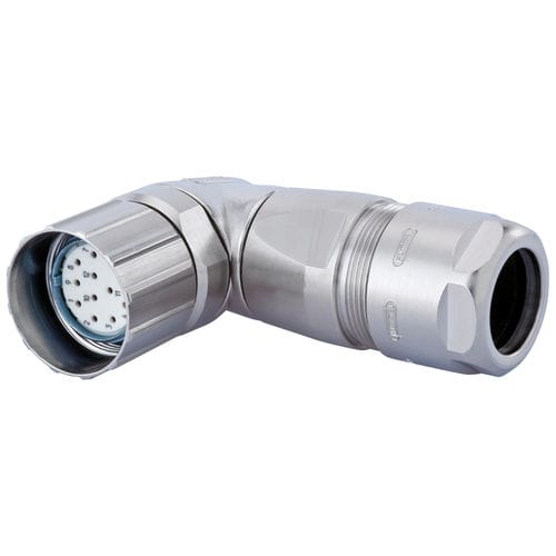 Connettore di dati - 7.3 series - HUMMEL - a gomito / M23 / in ottone