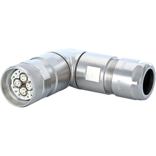 Connettore di cavi - 7.308.600.000 - HUMMEL - di dati / Ethernet / a gomito