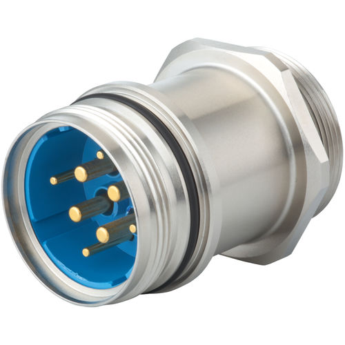 Connettore di alimentazione elettrica - 7.742.043.000 - HUMMEL - circolare / crimpabile / a presa