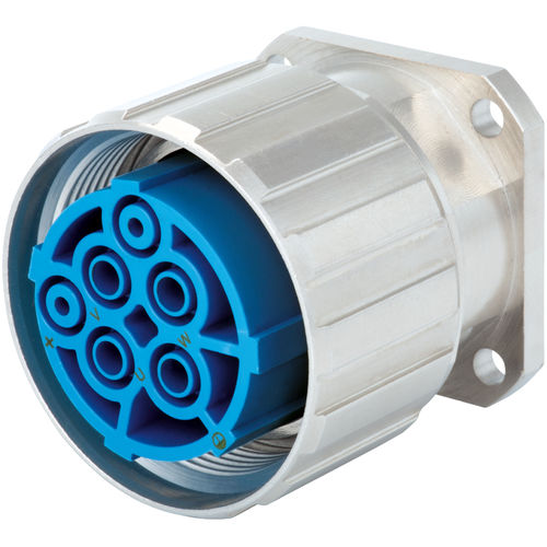 Connettore per pannelli - 7.744.023.000 - HUMMEL - di alimentazione elettrica / Socket / circolare