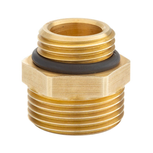 Nipplo in ottone - 2 554 1234 00 - HUMMEL - filettato