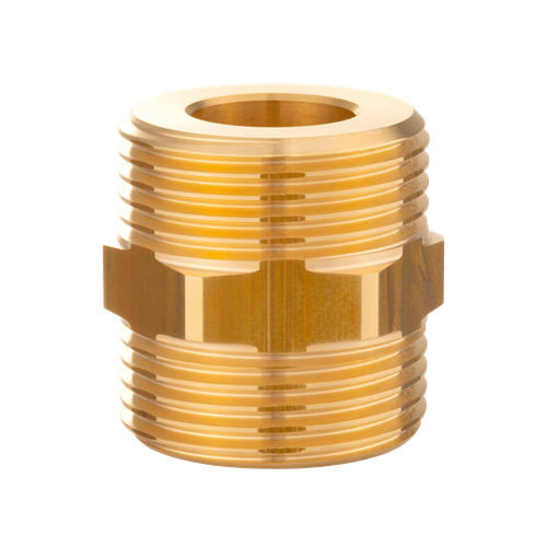 Nipplo in ottone - 2 554 3434 00 - HUMMEL - filettato / dritto