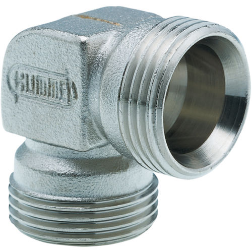 Raccordo idraulico - 2 253 349 Series - HUMMEL - filettato / a gomito / in ottone nichelato