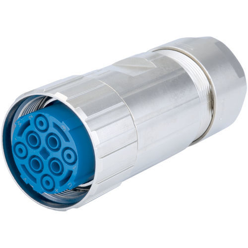 Connettore per cavo elettrico - 7.71 series - HUMMEL - di alimentazione elettrica / presa / bloccabile mediante vite