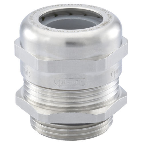 Pressacavo in ottone nichelato - HSK-M-EMC-PVDF-Ex - HUMMEL - IP68 / IP69K / antideflagrante