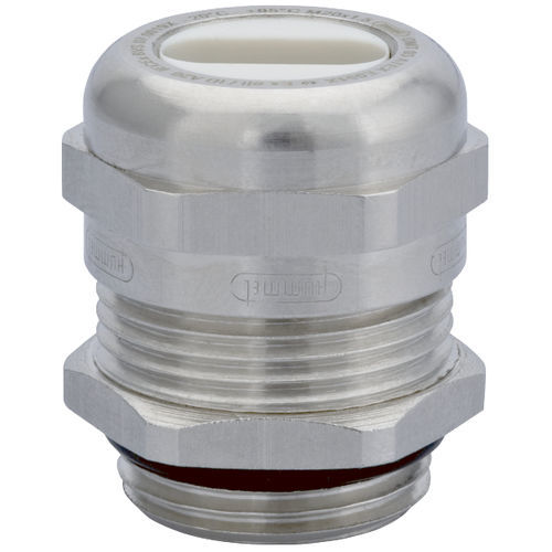 Pressacavo per cavo piatto - HSK-M-FLAKA-Ex - HUMMEL - in poliammide / in ottone nichelato / in gomma nitrile (NBR)
