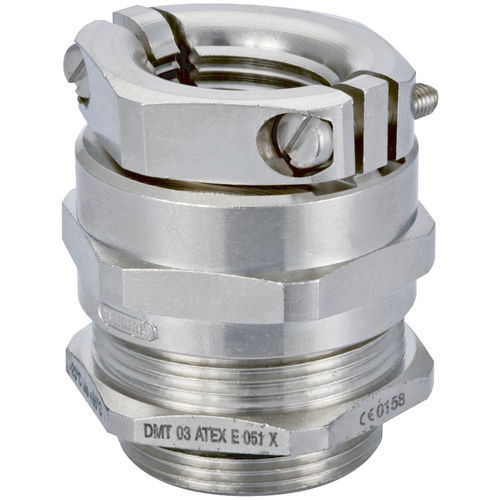 Pressacavo in ottone nichelato - HSK-MZ-PVDF-Ex - HUMMEL - IP68 / IP69K / antideflagrante