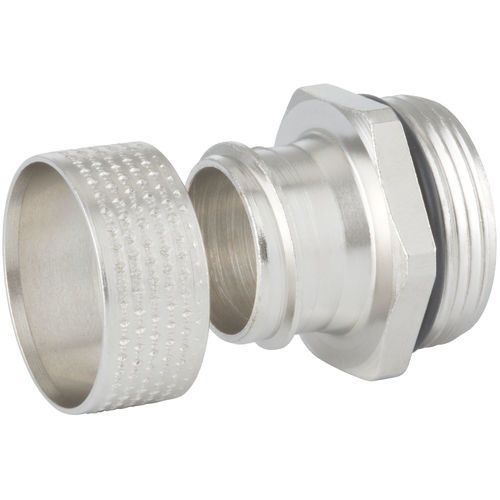 Raccordo filettato - 1.57 series - HUMMEL - in ottone nichelato / femmina / NPT