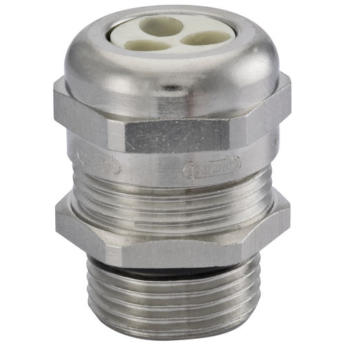 Pressacavo in poliammide - HSK-M-MULTI - HUMMEL - in ottone nichelato / in gomma nitrile (NBR) / IP65