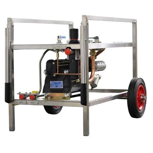 Gruppo di pompaggio di prova - Test Pac 600 - Haskel - a pistone / per gas / azionato ad aria