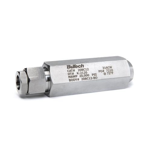 Valvola di ritegno ad alta pressione - C series - Haskel - a sfera / per aria / filettata