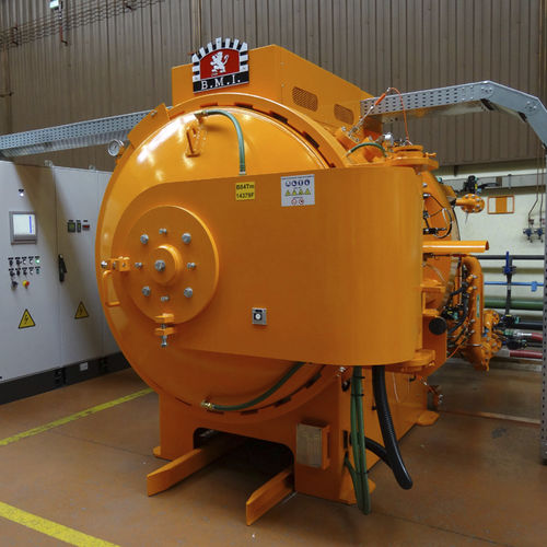 Forno a storta girevole - B8_T - B.M.I. Fours Industriels - di ricottura / di sinterizzazione / di tempra