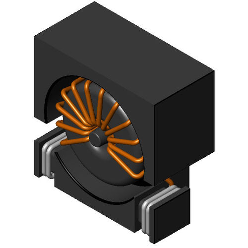Bobina di arresto magnetica - OI series - Frontier Electronics, Corp. - in ferrite / RF / SMD