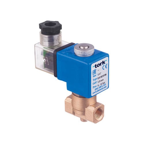 Elettrovalvola a comando assistito - S1013, S1014 Series - SMS-TORK - a 2 vie / normalmente chiusa / normalmente aperta