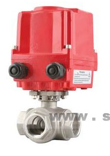 Valvola a sfera - T-EAV 902 series - SMS-TORK - a comando elettrico / di controllo / per acqua