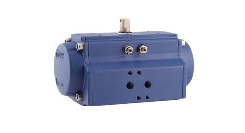 Attuatore per valvola pneumatico - SMS-TORK - rotativo / con pignone e cremagliera / a doppio effetto