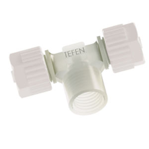 Raccordo idraulico - 22057346021  - TEFEN - ad avvitamento / a T / BSPT