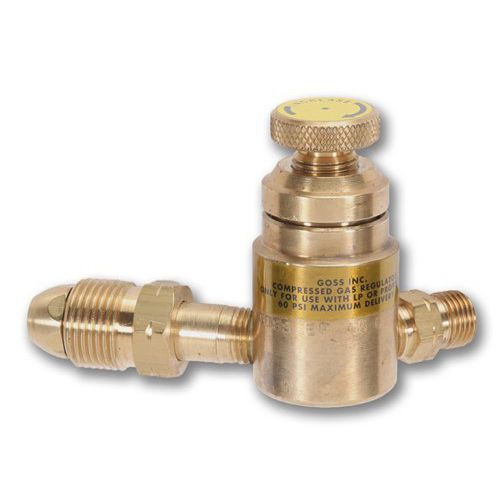 Regolatore di pressione per gas propano - EP-45-G - Goss Products - monostadio / in ottone / industriale