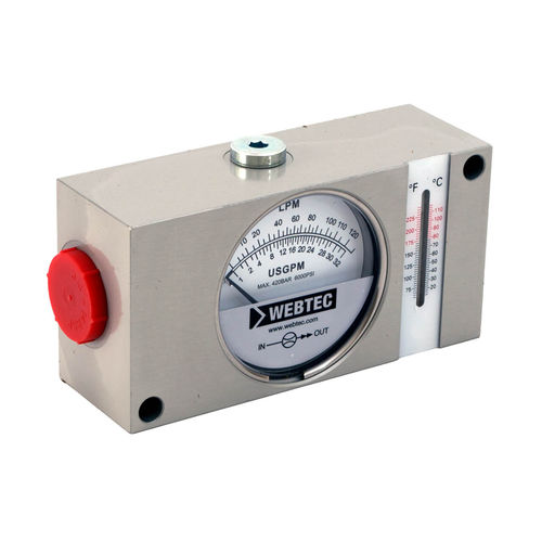 Indicatore di portata - FI750 series - Webtec - ad ago / in linea / per valvole