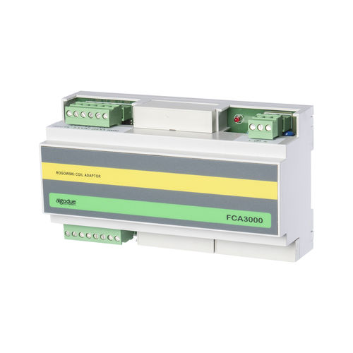 Trasduttore di corrente con bobina di Rogowski - FCA3000   - Algodue Elettronica - su guida DIN / trifase