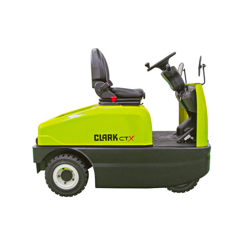 Trattore elettrico - CTX series - CLARK Material Handling - a 3 ruote / con conducente seduto / per rimorchio