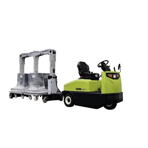 Rimorchio per magazzino - CTR series - CLARK Material Handling - per tubi flessibili / a 2 assi / trainato