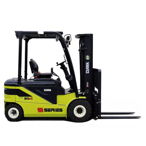 Carrello elevatore elettrico - SE series - CLARK Material Handling - con conducente seduto / per movimentazione / 4 ruote
