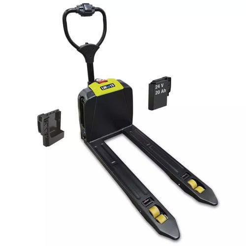 Transpallet con batteria al litio - LWio15 - CLARK Material Handling - 24 V / per movimentazione / da trasporto