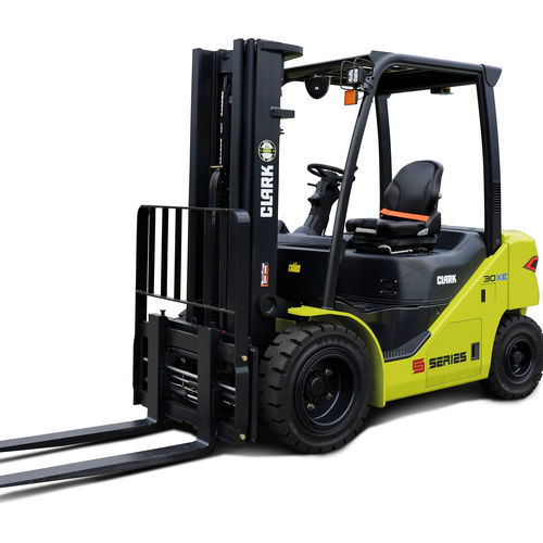 Carrello elevatore elettrico - SXE series - CLARK Material Handling - con conducente seduto / per corsie molto strette / per pallet