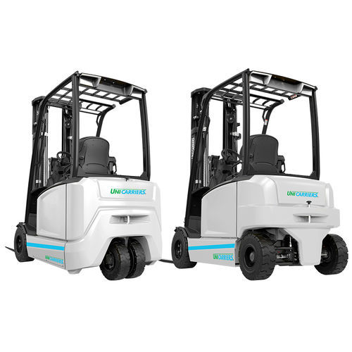 Carrello elevatore elettrico - MXS series - Nissan Forklift - con conducente seduto / per movimentazione / controbilanciato