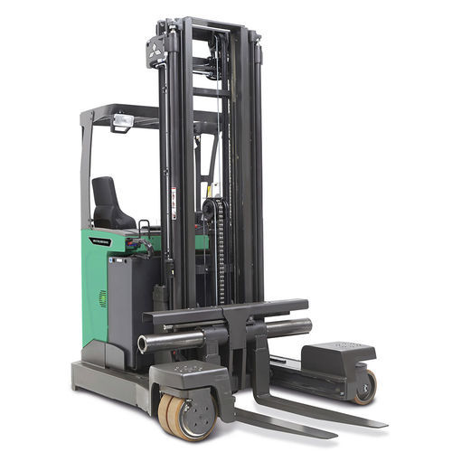 Carrello elevatore retrattile elettrico - RBM20-25N3 Series - Mitsubishi Forklift Trucks - con conducente seduto / per movimentazione / di stoccaggio