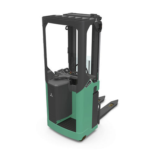 Accatastatore ad alta prestazione - SBR12-20N2(I)(S) series - Mitsubishi Forklift Trucks - elettrico / con conducente seduto / operatore in piedi