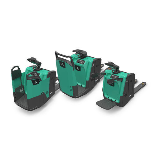 Transpallet elettrico - PREMiA EM PBV/PBF20-25N3(R)(S) series  - Mitsubishi Forklift Trucks - a piattaforma / 24 V