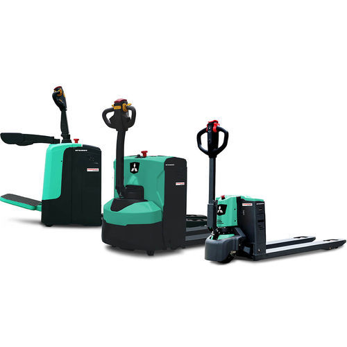 Transpallet elettrico - ESSENTiAL PBP15-20Q(B)(L) & PBV20QL Series - Mitsubishi Forklift Trucks - con batteria al litio / portante / 24 V