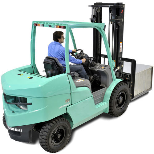 Carrello elevatore diesel - FD40-55(C)NT series - Mitsubishi Forklift Trucks - con conducente seduto / industriale / per movimentazione