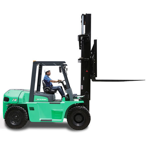 Carrello elevatore diesel - FD70-100NH series - Mitsubishi Forklift Trucks - con conducente seduto / controbilanciato / a grande capacità di carico