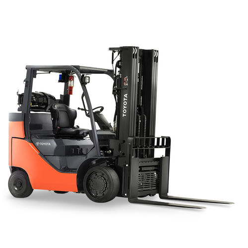 Carrello elevatore a GPL - 8FGC SERIES - Toyota Industrial Equipment - a benzina / con conducente seduto / per movimentazione