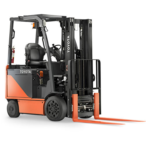 Carrello elevatore elettrico - 8FBC series - Toyota Industrial Equipment - con conducente seduto / per movimentazione / per interno