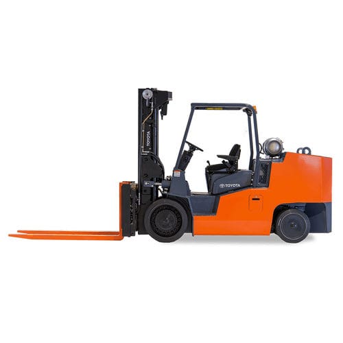 Carrello elevatore con motore a combustione - THDC series - Toyota Industrial Equipment - con conducente seduto / per magazzino / per interno