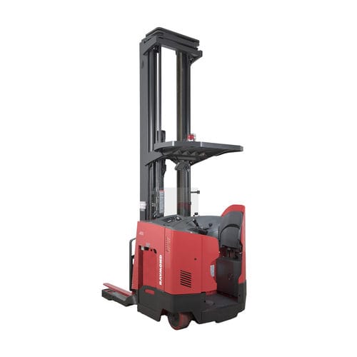 Carrello elevatore retrattile con alimentazione a batteria - 7700 - Raymond - con seduta laterale / con conducente in piedi / per corsie strette