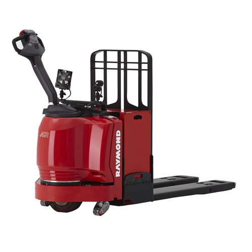 Transpallet elettrico - 8310 - Raymond - a timone con guida da terra / 24 V / per magazzino