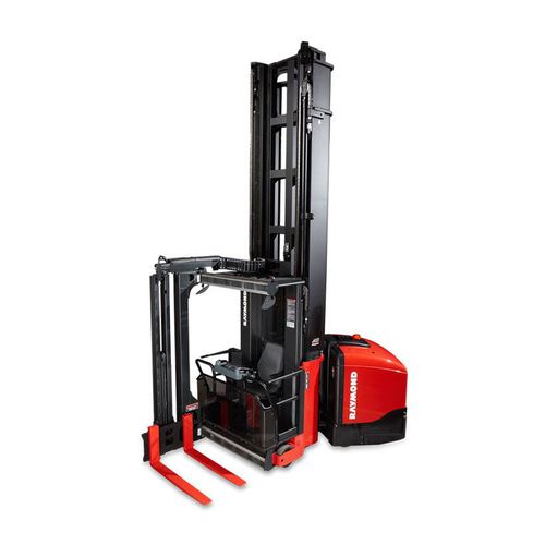 Carrello elevatore retrattile con alimentazione a batteria - 9800 - Raymond - con conducente seduto / per magazzino frigorifero / per movimentazione