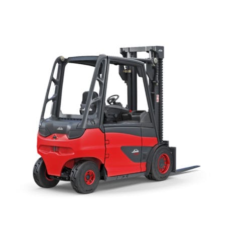 Carrello elevatore elettrico - E35 – E50 - Linde Material Handling - con conducente seduto / industriale / per movimentazione