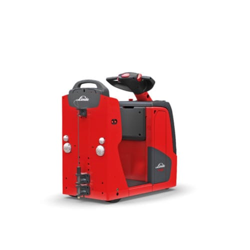 Trattore per rimorchio - P20 - Linde Material Handling - elettrico / su ruote / con conducente in piedi