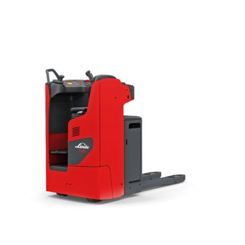 Transpallet elettrico - T2 R series - Linde Material Handling - con seduta laterale / 24 V / per applicazioni industriali